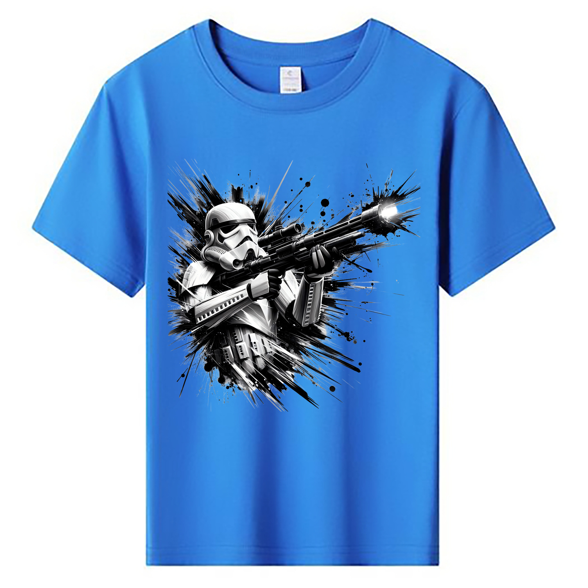 （画像用） スター・ウォーズ Star Wars 綿100％キッズTシャツ（フロントプリント）